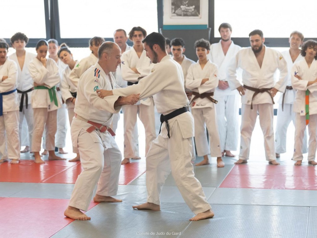 Image de l'actu 'Entraînement de masse à Vauvert : Frédéric Demontfaucon rassemble les judokas du Gard'